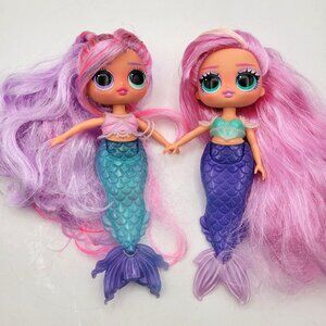 MGA Entertainment LOL TWEENS MERMAID Lot of 2 Mermaids